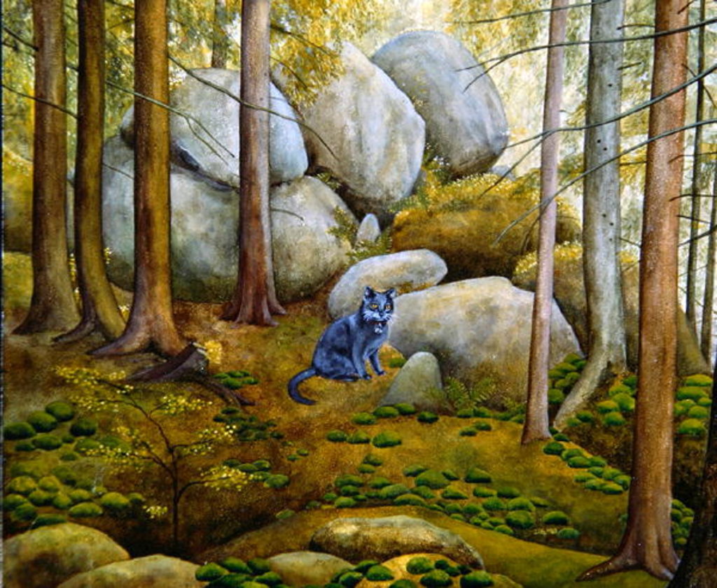 Detail of In the Wood by Ditz Ditz