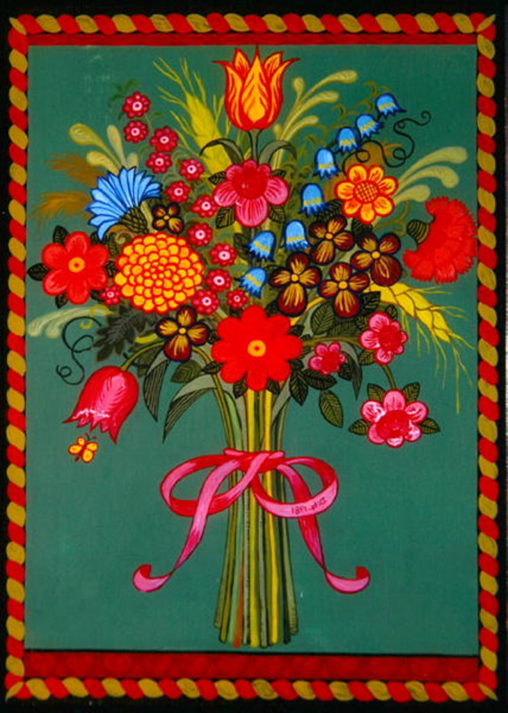 Detail of Flowers by Ditz Ditz