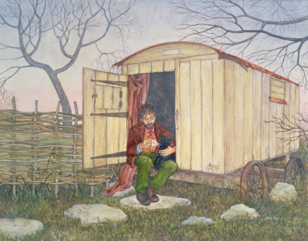 Detail of The Shepherd's Hut by Ditz Ditz
