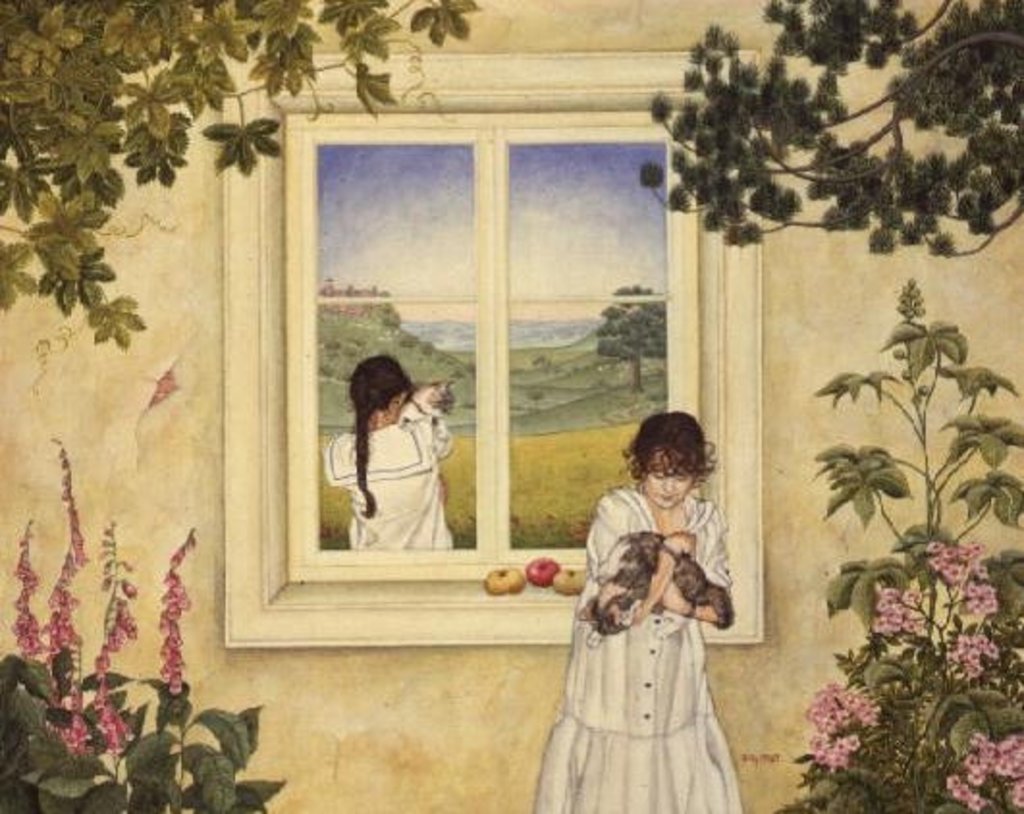 Detail of Outside Out Times Julie, 1988 by Ditz Ditz