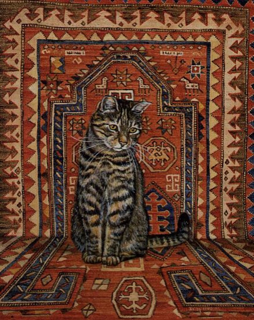 Detail of The Carpet-Cat by Ditz Ditz