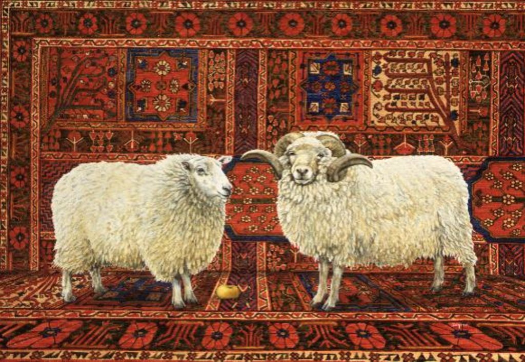Detail of Persian Wool by Ditz Ditz