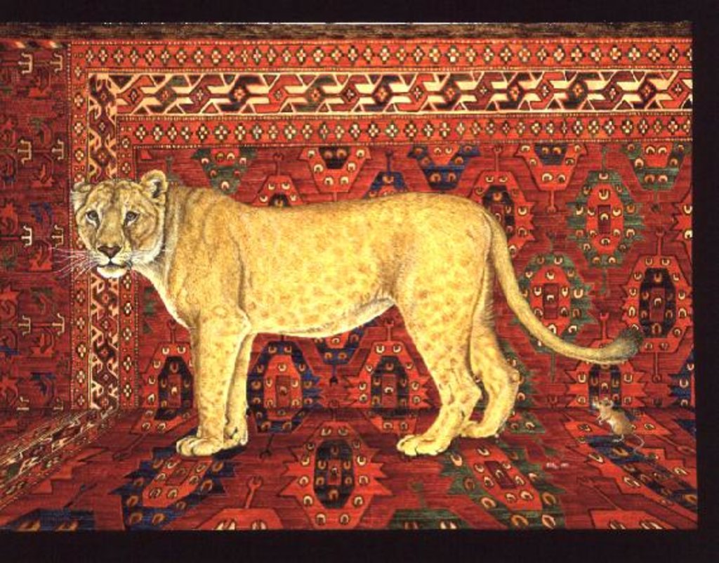 Detail of The Carpet-Mouse by Ditz Ditz