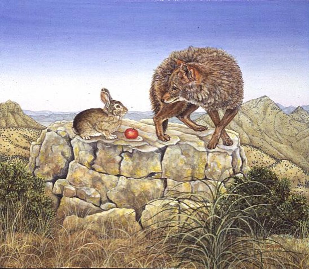 Detail of Lion's Hotel by Ditz Ditz