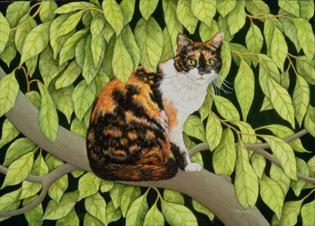 Detail of Leaves, 1994 by Ditz Ditz