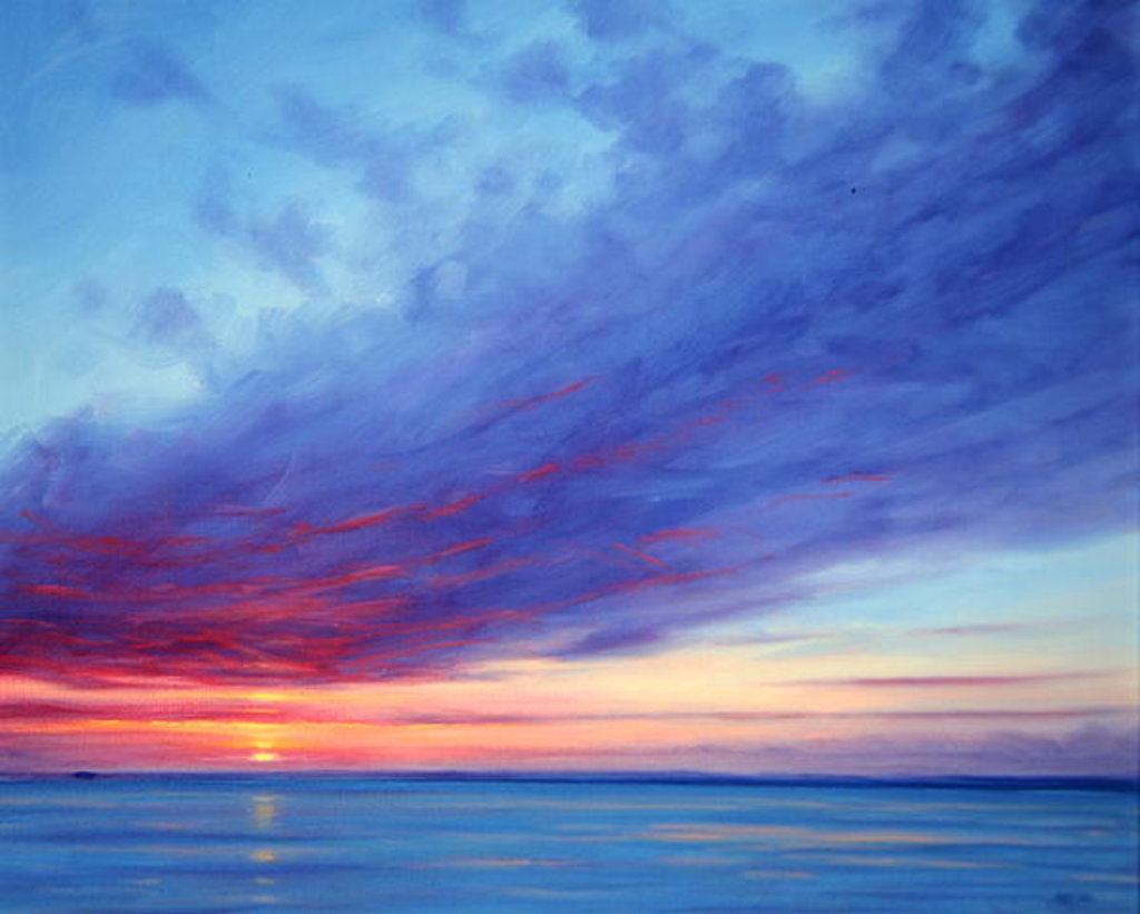 Detail of Sunrise off Treasure Cay by Derek Hare