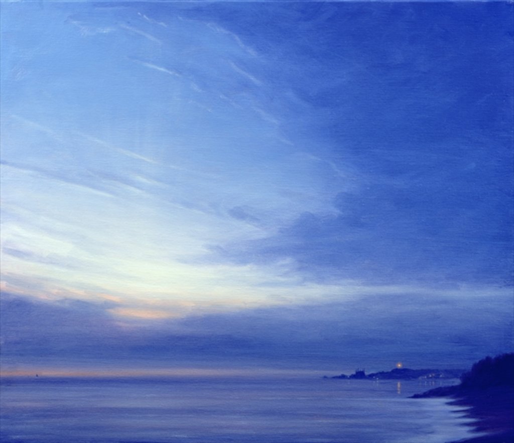 Detail of Evening over Kovallum by Derek Hare