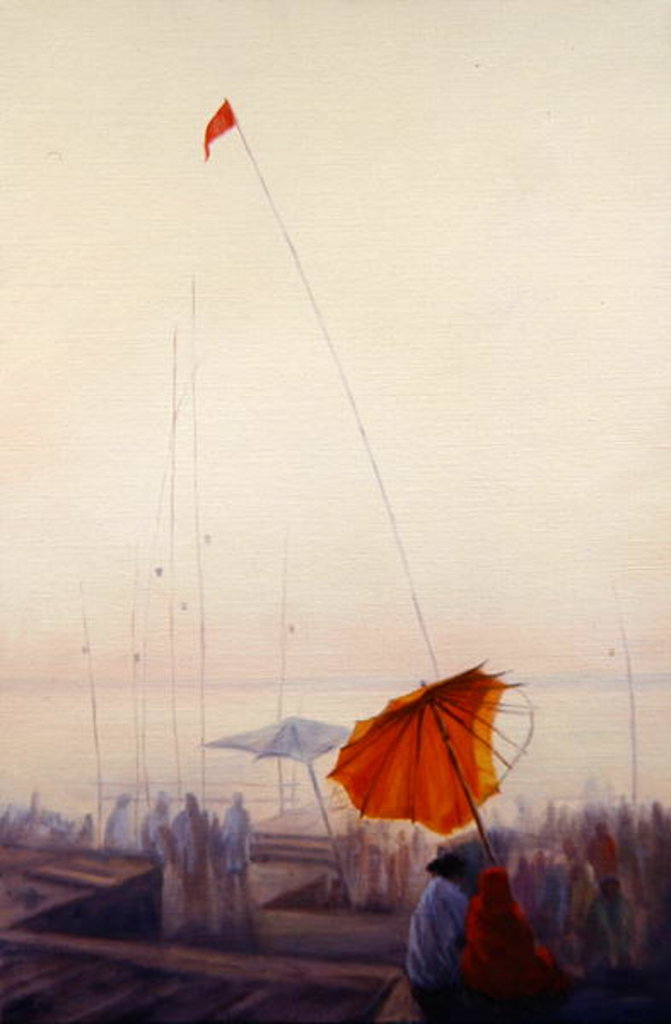 Detail of Early Morning, Varanasi by Derek Hare