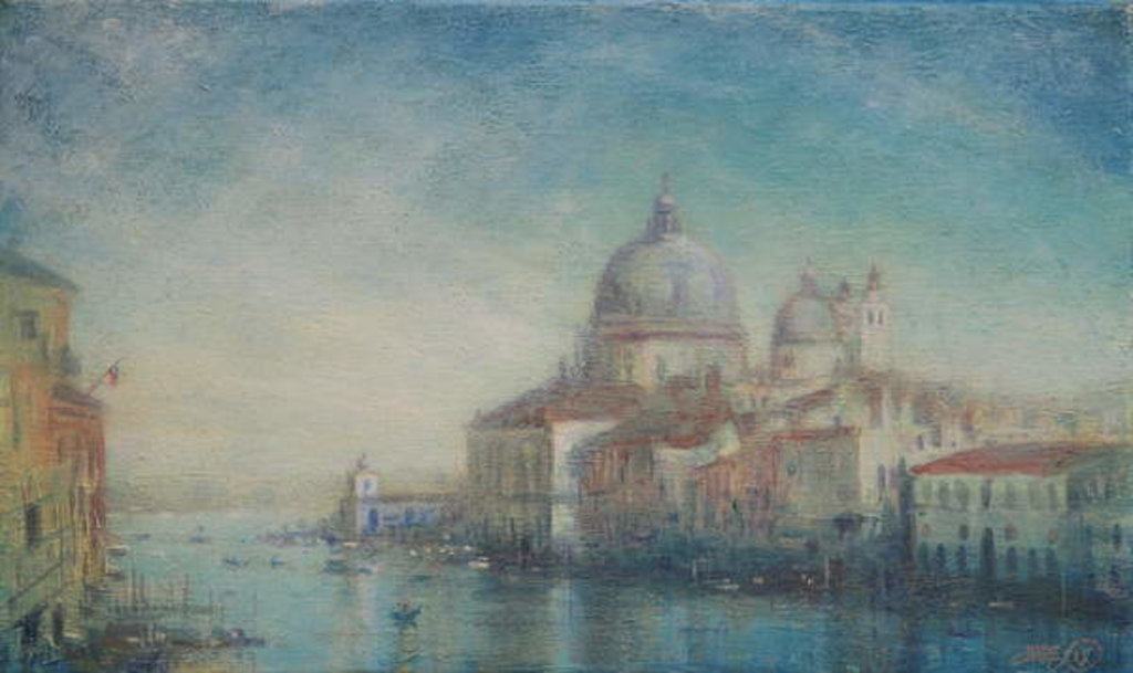 Detail of Santa Maria Della Salute by Derek Hare