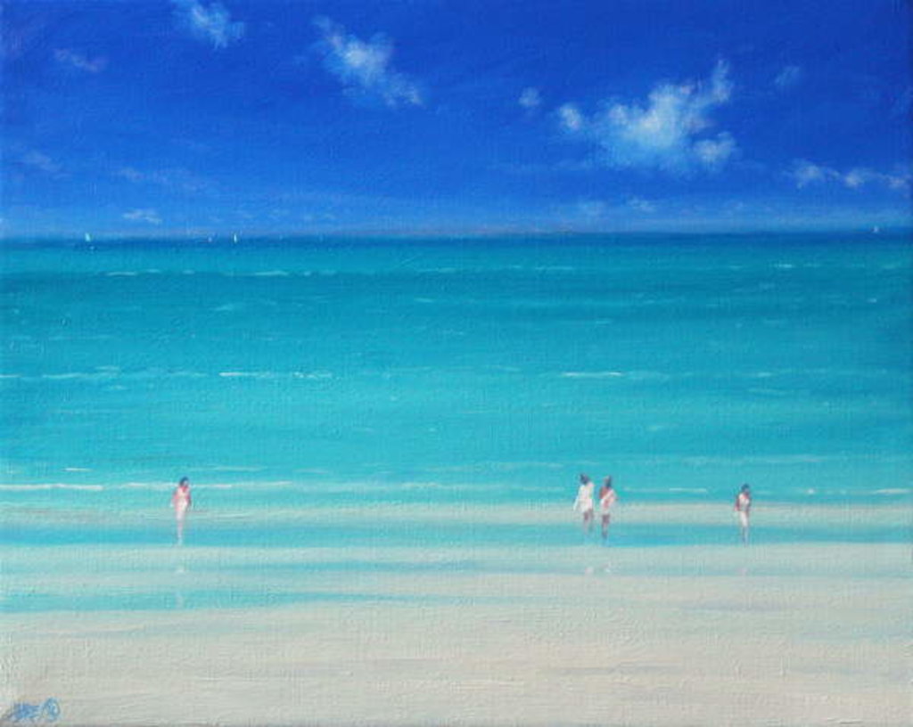 Detail of Summer Beach by Derek Hare