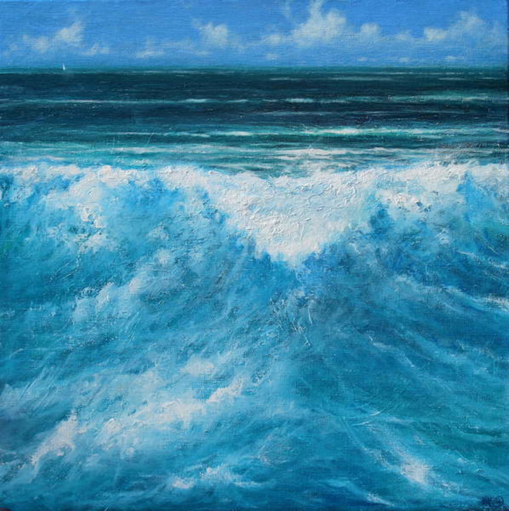 Detail of Wavebreak by Derek Hare