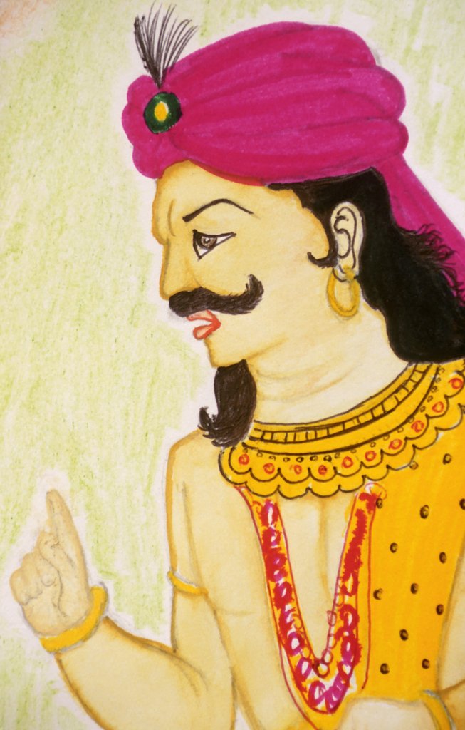 Detail of Chandragupta by School Indian