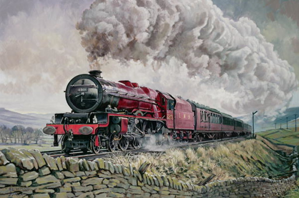 Detail of The Princess Elizabeth Storms North in All Weathers by David Nolan