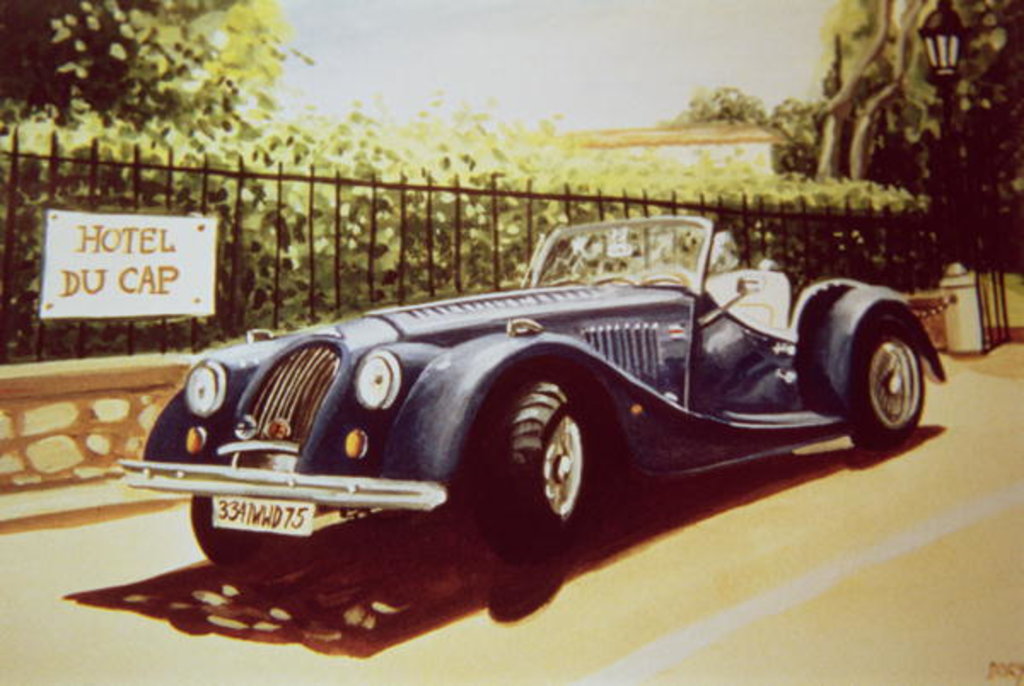 Detail of Morgan, at the Hotel du Cap by Dory Coffee