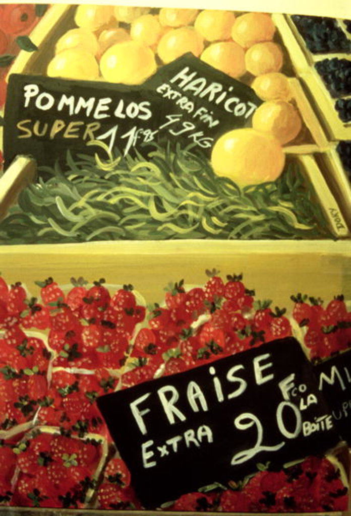 Detail of Fraise by Dory Coffee