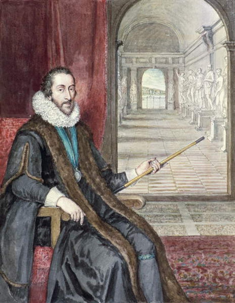 Detail of Thomas Howard, c.1730 by George Vertue