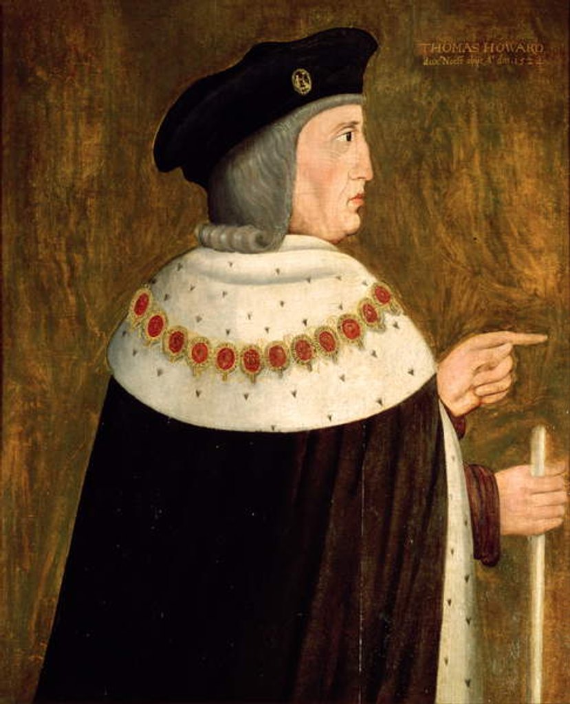 Detail of Thomas Howard, 2nd Duke of Norfolk by English School