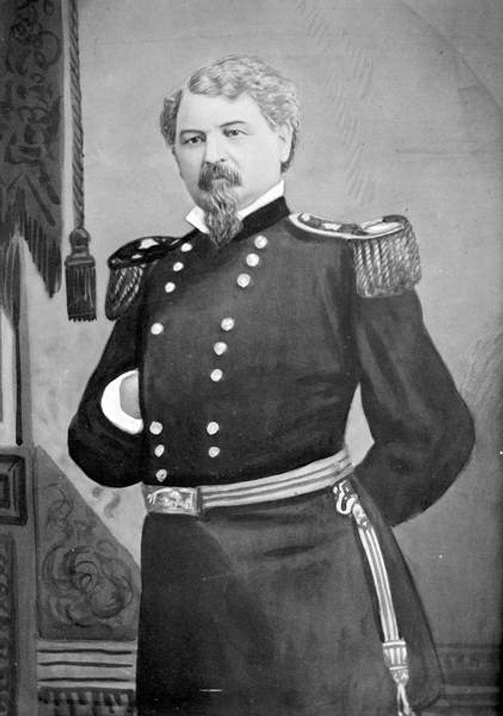 Detail of General Samuel D. Sturgis, c.1880-85 by American School