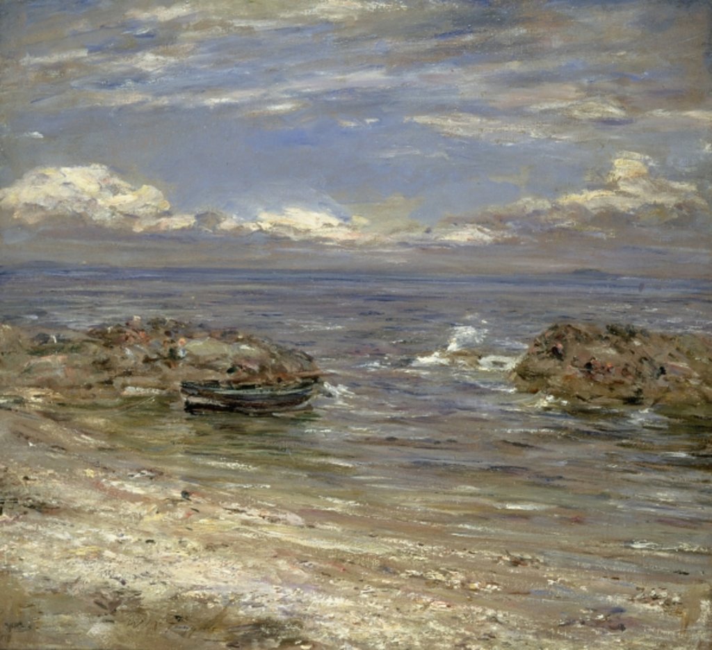 Detail of Natural Harbour, Cockenzie by William McTaggart