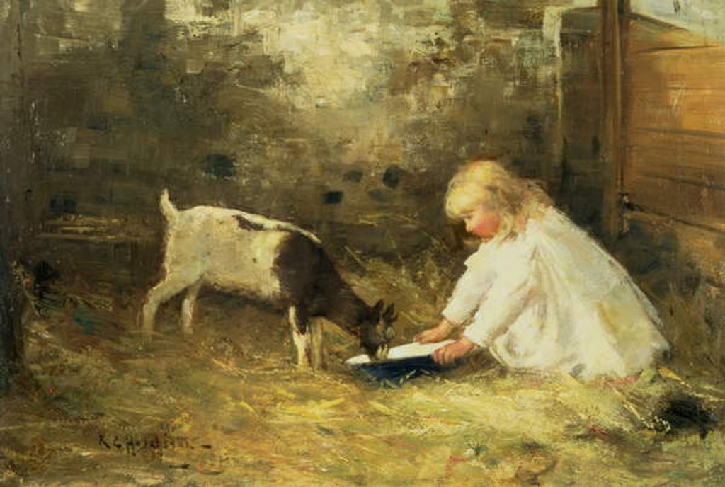 Detail of The Kid by Robert Gemmell Hutchison