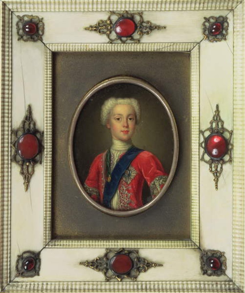 Detail of Prince Charles Edward Stuart by Antonio David