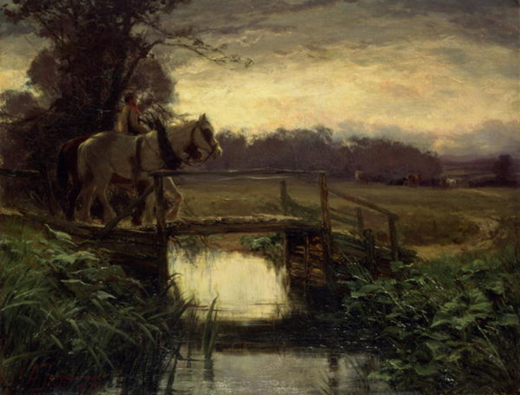 Detail of Grey Morning by David Farquharson