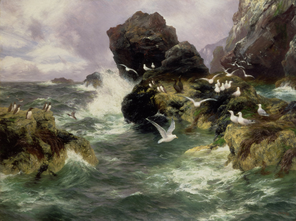 Detail of Owean's Surge, 1900 by Syrian School