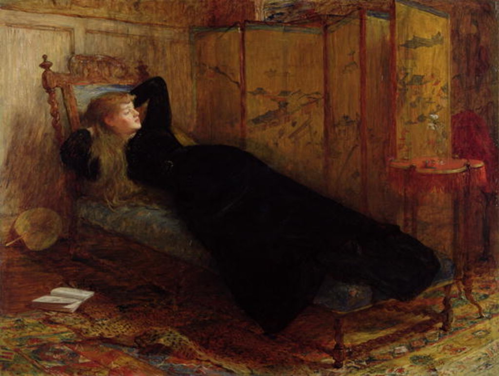 Detail of Dolce Far Niente, 1872 by William Quiller Orchardson