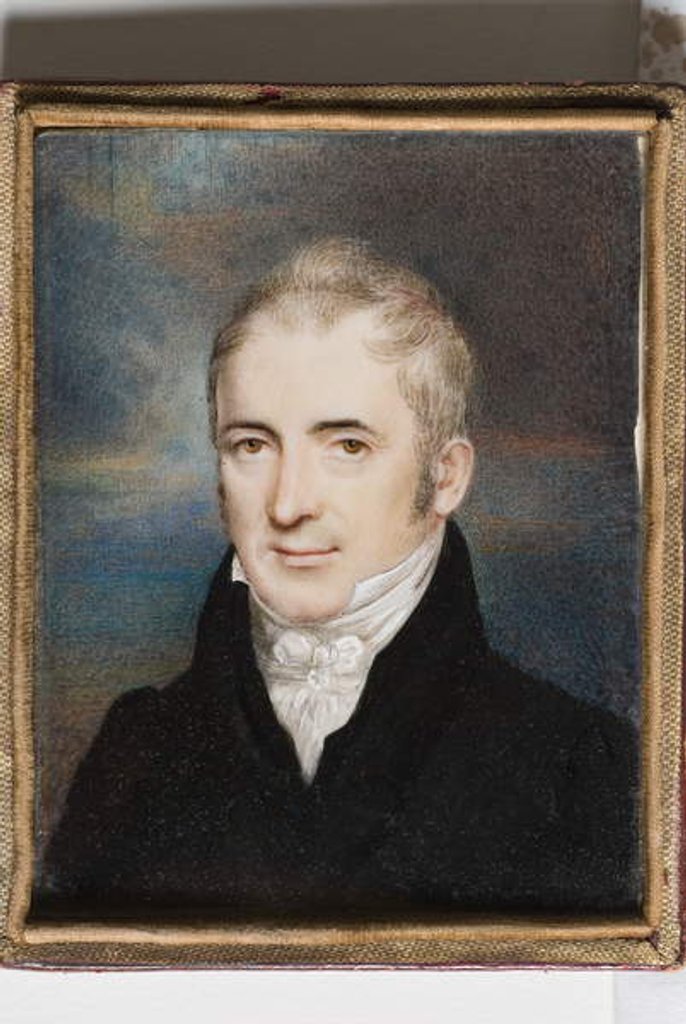 Detail of John Jacob Holtzapffel, c.1805 by English School