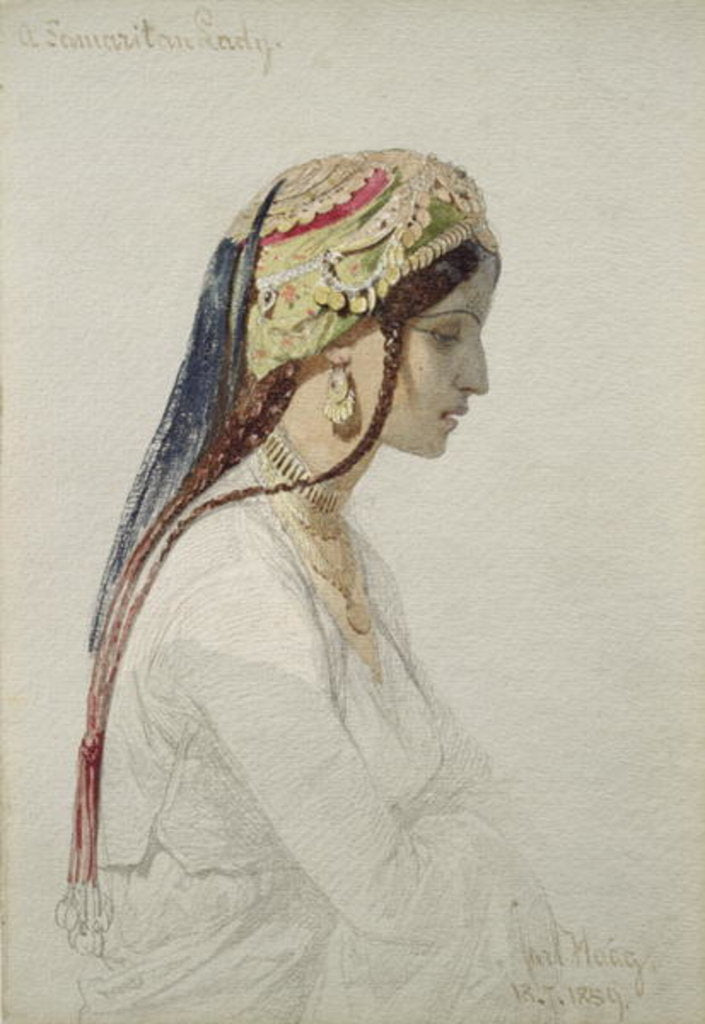 Detail of A Samaritan Lady, 1859 by Carl Haag