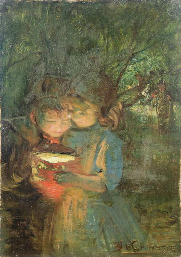 Detail of Halloween, 1893 by James Elder Christie