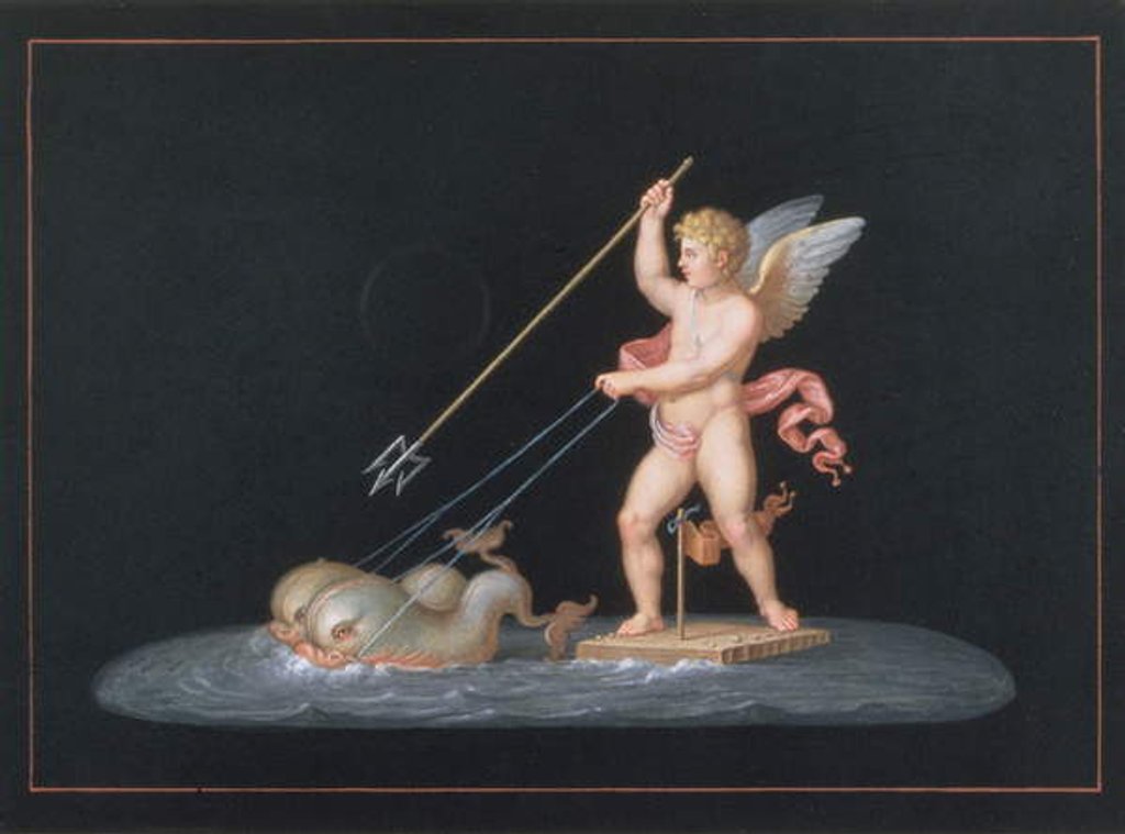 Detail of Amor Nobile by Felice Pantaloni