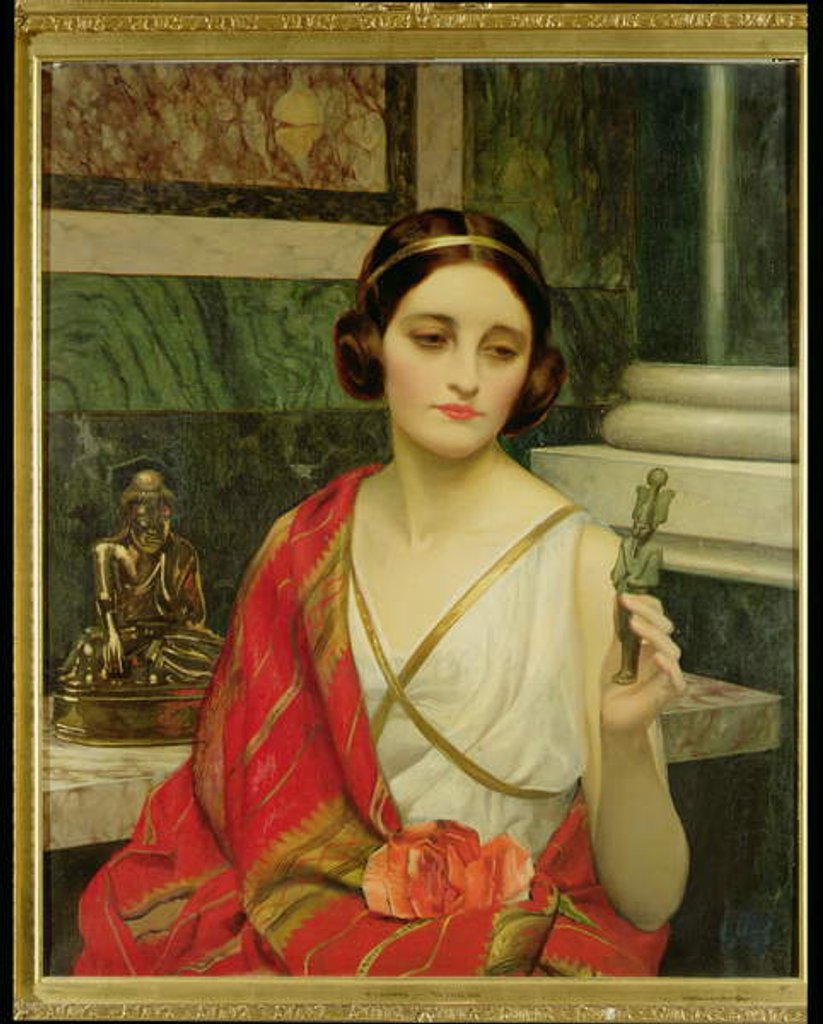Detail of The False God by William Clark Wontner