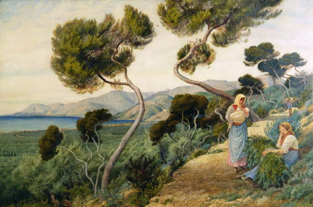 Detail of Bordighera by George 9th Earl of Carlisle Howard