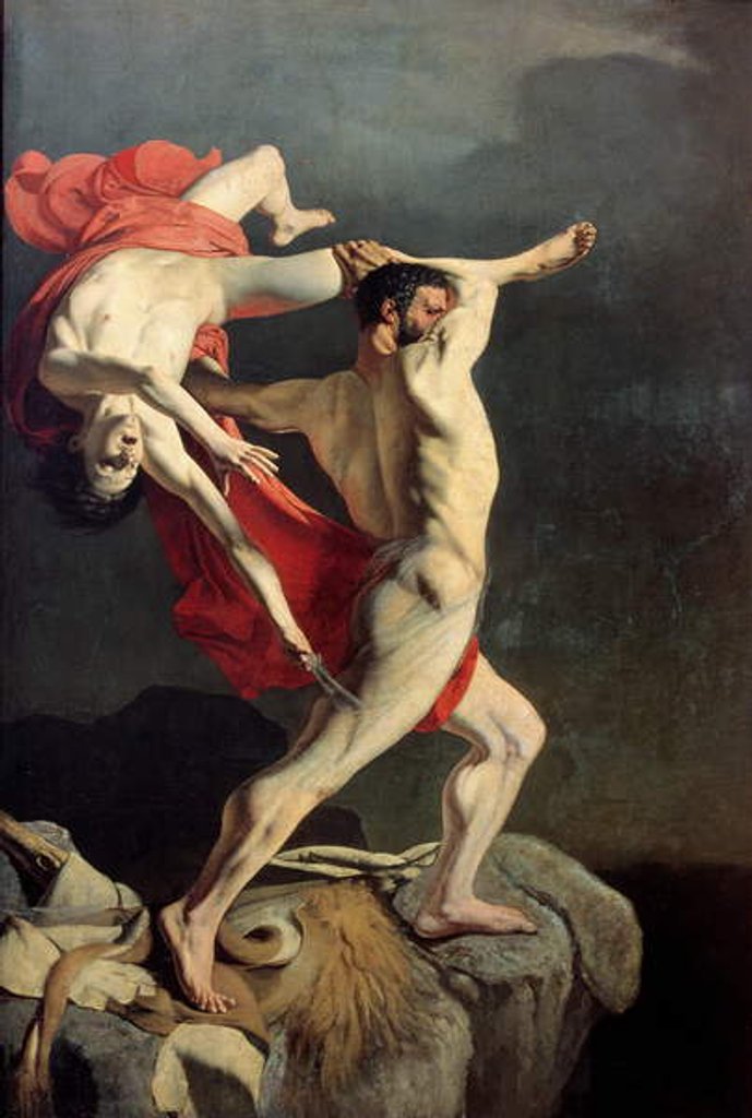 Detail of Hercules and Lichas, 1849 by P. S. Sorokin