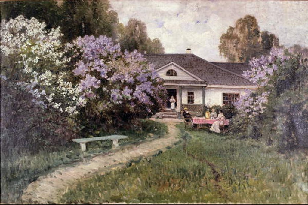 Detail of Lilacs by A. S. Yegornov
