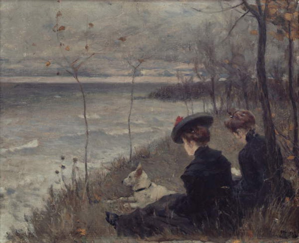 Detail of Autumn, 1893 by Peter Alexandrovich Nilus