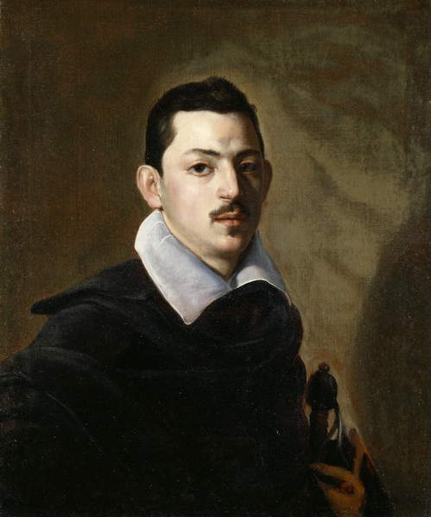 Detail of Young Man with a Sword, c.1618-20 by Nicholas Renieri