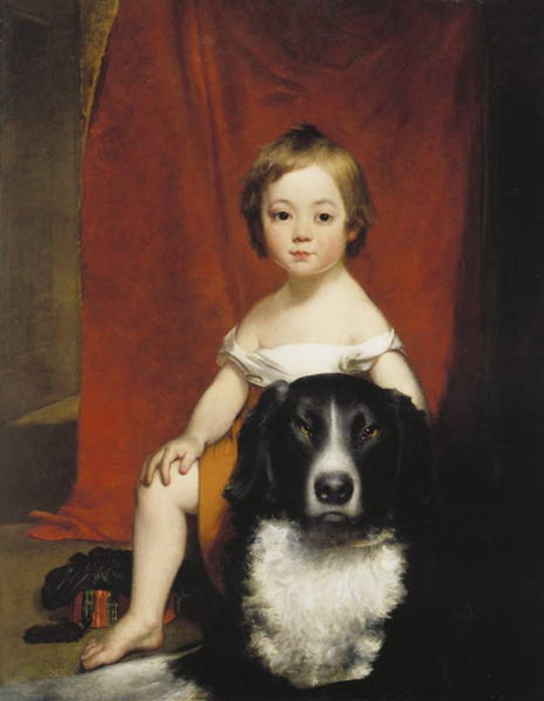 Detail of Frank S. Harding, 1843-46 by Chester Harding