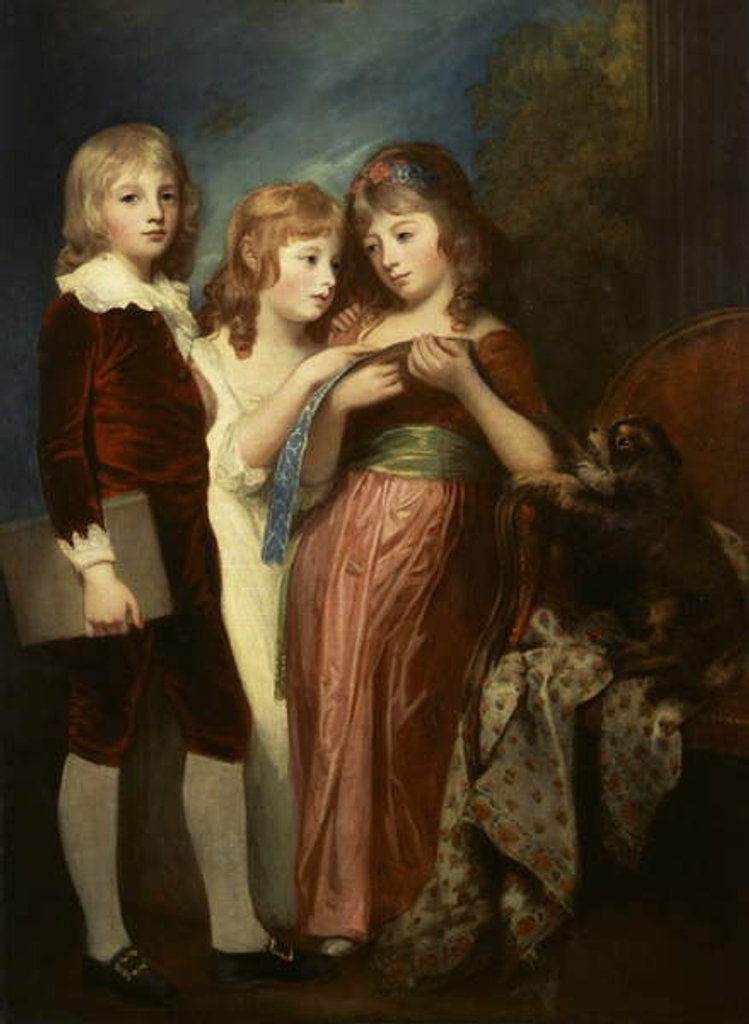Detail of The Hartley Children, 1781/83 by George Romney