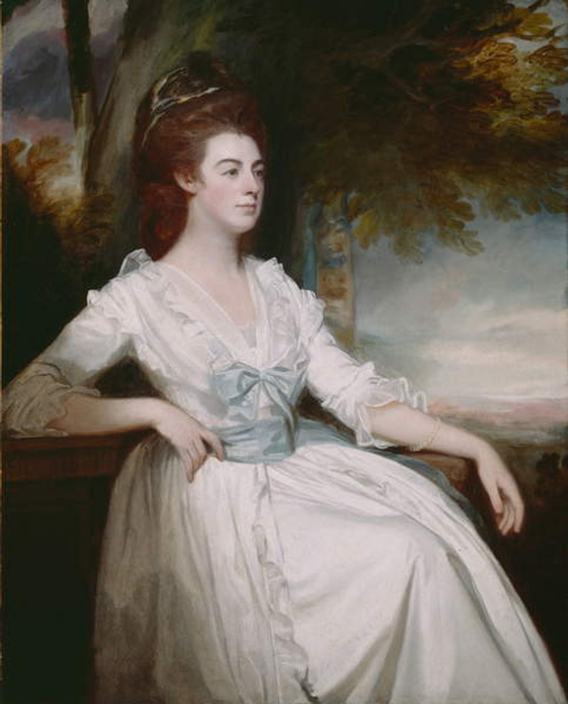Detail of Miss Clavering, 1780/82 by George Romney