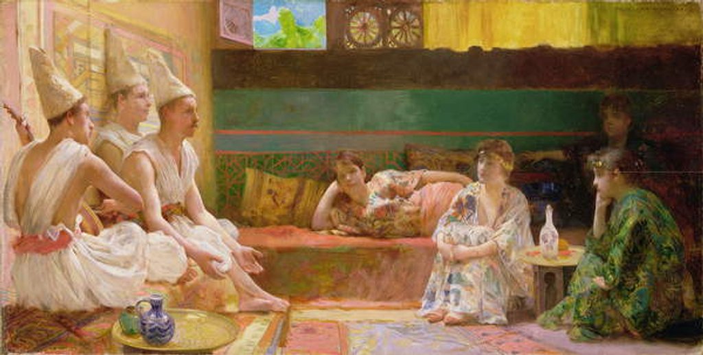 Detail of The Calenders, 1889 by Henry Siddons Mowbray