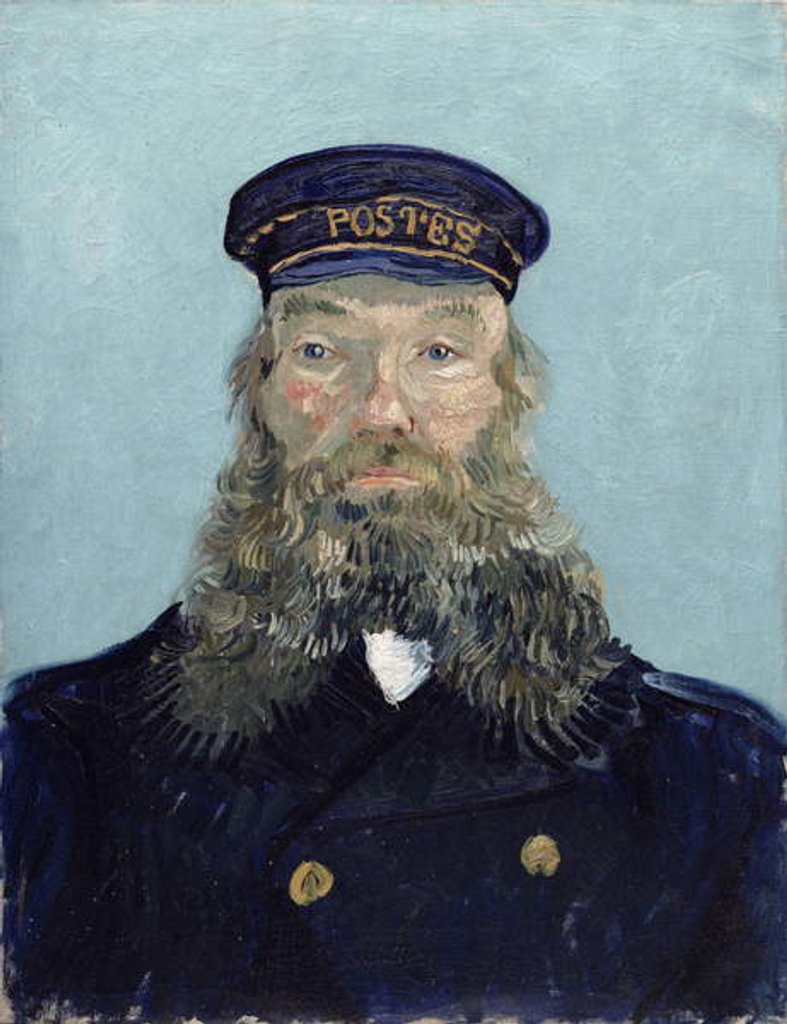 Detail of Portrait of Postman Roulin, 1888 by Vincent van Gogh