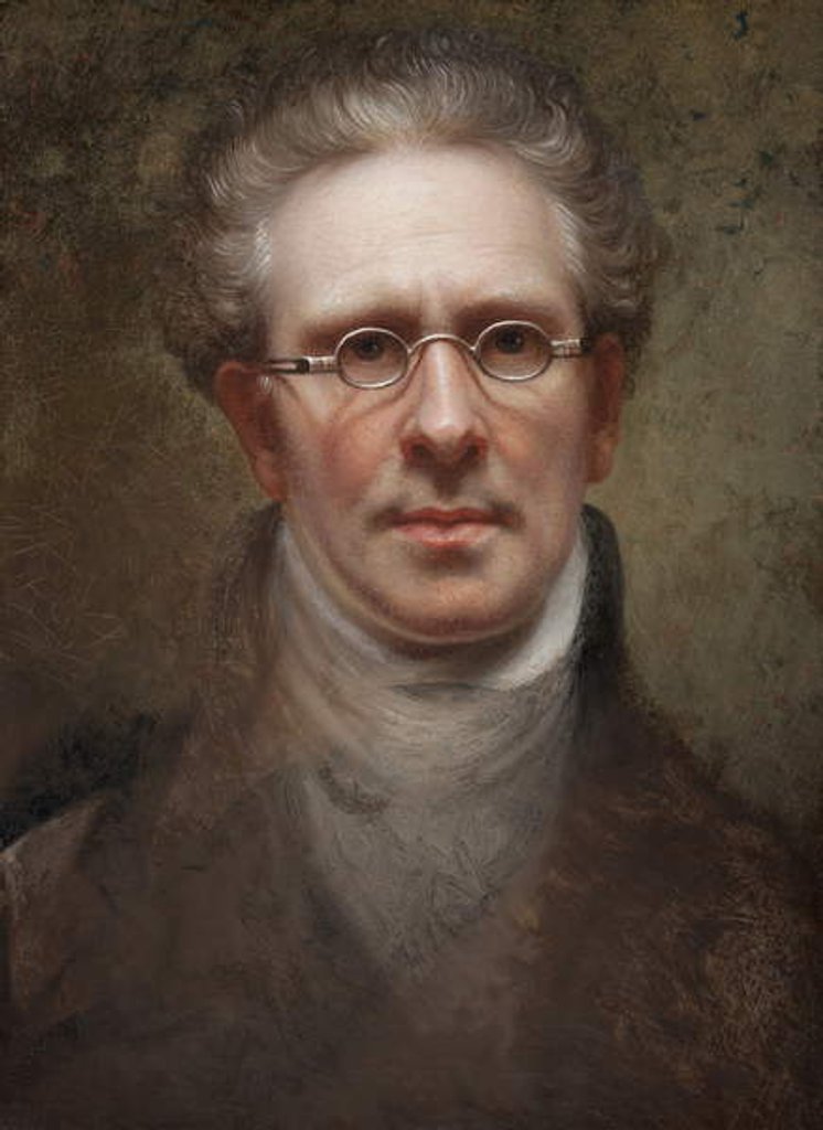 Detail of Self Portrait, 1828 by Rembrandt Peale