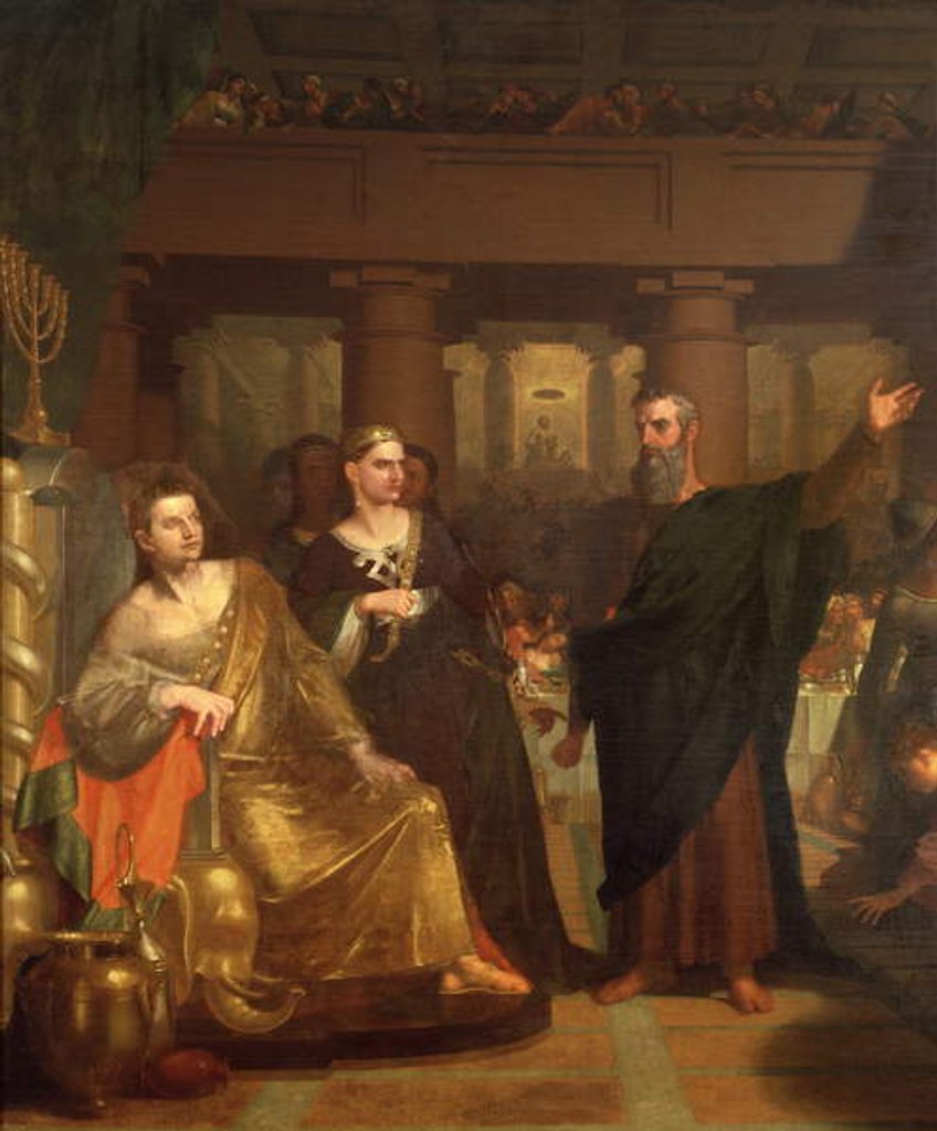 Detail of Belshazzar's Feast, 1817-43 by Washington Allston