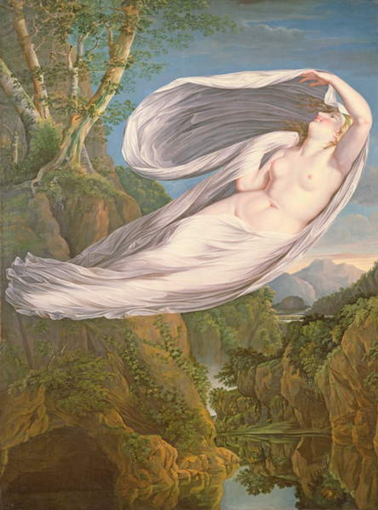Detail of Echo Flying from Narcissus, 1795-98 by Guy Head