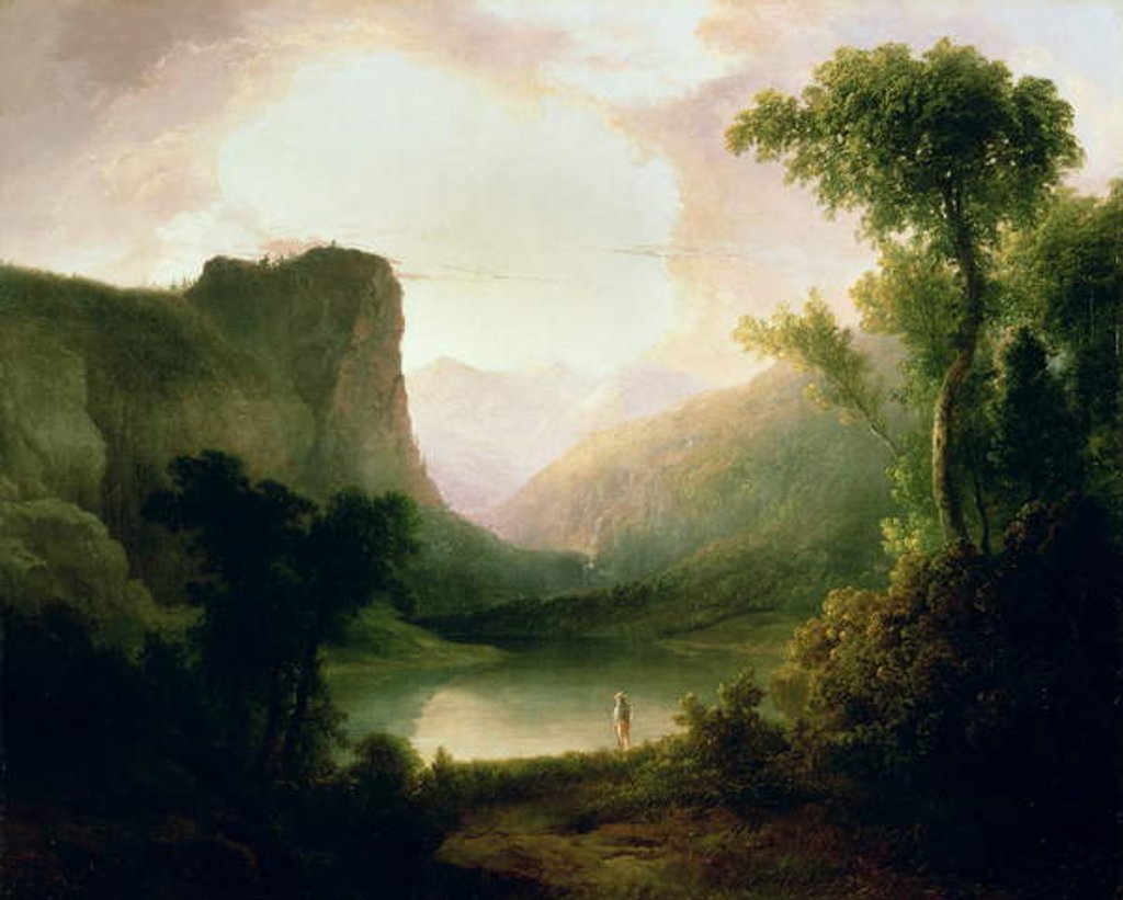 Detail of In Nature's Wonderland, 1835 by Thomas Doughty