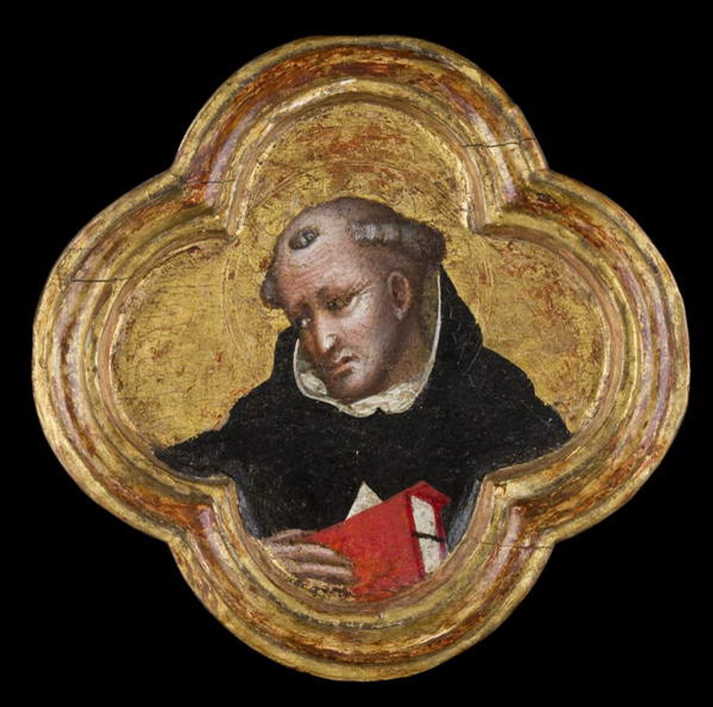 Detail of St. Thomas Aquinas by Dalmasio di Jacopo Scannabecchi