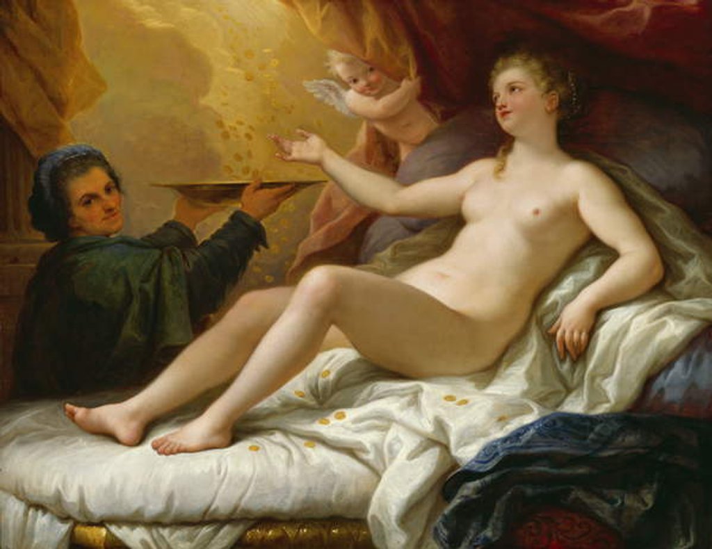 Detail of Danae, c.1705/15 by Paolo di Matteis