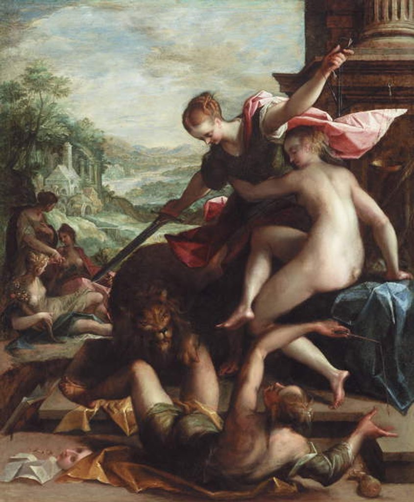 Detail of The Triumph of Truth, c.1598 by Johann or Hans von Aachen